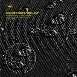 Housse De Protection Bain De Soleil Avec Grilles D’aération, Imperméable, Coupe-Vent, Anti-UV, Tissu Oxford 210D Housse De Protection Bain De Soleil, Transat (200x75x40/80cm) - Noir -Promos Garde Plante Boutique 100109767 5