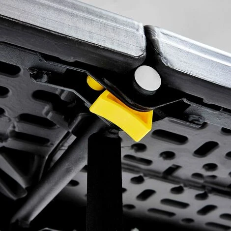 Banc Pliant Noir 3 Places 180cm REKKEM 6 Banc Pliant Noir 3 Places 180cm REKKEM – Image 4