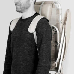 Lot De 2 Fauteuils Clic Clac Des Plages En Polyester Gris -Promos Garde Plante Boutique 11572829 5