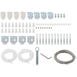 Ensemble D'accessoires Pour Auvent 81 Pcs VidaXL