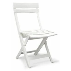 Grosfillex CHAISE MIAMI PLIANTE 42X50X80 Coloris Blanc