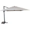 PARASOL ALU EXCENTRE 4X3 GRIS - DCBGARDEN