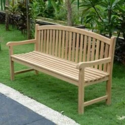 Banc En Teck Ecograde Cambridge 180 Cm -Promos Garde Plante Boutique 12523 4