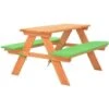 Table De Pique-nique Pour Enfants Avec Bancs 89x79x50 Cm Sapin VidaXL -Promos Garde Plante Boutique 13197172 1