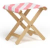 Tabouret Bas En Bois Lyon SKLUM Rose -Promos Garde Plante Boutique 13203997 1