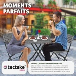 Salon De Jardin TREVI 2 Personnes - Mobilier De Jardin, Meuble De Jardin, Ensemble Table Et Chaises De Jardin 10 Salon De Jardin TREVI 2 Personnes - Mobilier De Jardin, Meuble De Jardin, Ensemble Table Et Chaises De Jardin -Promos Garde Plante Boutique 13418259 4