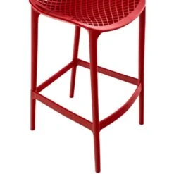 Tabouret De Bar Extérieur Air Rouge -Promos Garde Plante Boutique 14773768 5