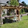 Pergola Bois 15m² - 3 X 5 Autoportée - Origine FR - Pergola Avec La Visserie Acier Zingué -Promos Garde Plante Boutique 16756069 1