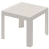 GROSFILLEX - Table Basse Miami - 40 X 40 Cm - Blanc