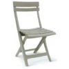 Grosfillex CHAISE MIAMI PLIANTE 42X50X80 Coloris Lin -Promos Garde Plante Boutique 17764020 1