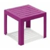 Grosfillex TABLE BASSE MIAMI 40X40X35 Coloris Fuchsia -Promos Garde Plante Boutique 17764067 1