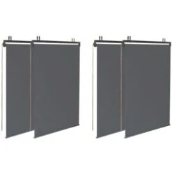 Pergola édition Spéciale Toit Rétractable 3x4 M Et 4 Stores Gris Anthracite 11 Pergola édition Spéciale Toit Rétractable 3x4 M Et 4 Stores Gris Anthracite -Promos Garde Plante Boutique 18148464 5