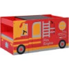 Jeu De Table Et Chaises D'enfants 3 Pcs Camion De Pompiers Bois VidaXL