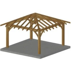 Carbet Bois Massif 4x4 - Robuste -Promos Garde Plante Boutique 18376617 3