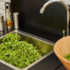 Desserte De Jardin - Avec évier Sur Roues Pour Barbecue Gaz - Noir / Inox - Compatible Fidji 3 Et 4 - Cuisine Extérieure - Cook'In Garden 9 Desserte De Jardin - Avec évier Sur Roues Pour Barbecue Gaz - Noir / Inox - Compatible Fidji 3 Et 4 - Cuisine Extérieure - Cook'In Garden -Promos Garde Plante Boutique 18389909 4