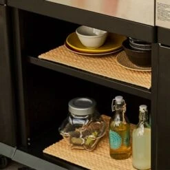 Desserte De Jardin - Noir / Inox - Module Compatible Fidji 3 Et 4 - Cuisine Extérieure - Cook'In Garden -Promos Garde Plante Boutique 18390114 5