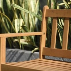 Banc De Jardin Chillvert Milán 2 Sièges Bois 51,9x118,5x79,9 Cm -Promos Garde Plante Boutique 18500578 5