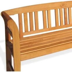 Banc De Jardin ROSE 150cm En Bois D'eucalyptus Certifié FSC® Banc Extérieur Banquette Jardin Balcon Terrasse -Promos Garde Plante Boutique 19048604 4
