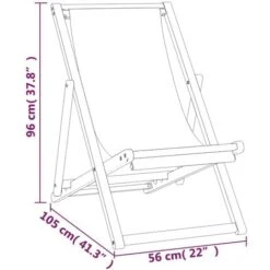 Chaise De Plage Pliable Bois De Teck Solide Vert VidaXL 9 Chaise De Plage Pliable Bois De Teck Solide Vert VidaXL -Promos Garde Plante Boutique 19230360 3