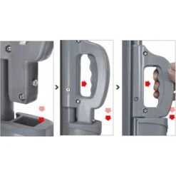 COSTWAY Auvent Latéral Rétractable Double 160x600CM En Aluminium Et Tissu Polyester Résistant Aux UV Pour Terrasse,Balcon Gris Foncé 9 COSTWAY Auvent Latéral Rétractable Double 160x600CM En Aluminium Et Tissu Polyester Résistant Aux UV Pour Terrasse,Balcon Gris Foncé -Promos Garde Plante Boutique 19457327 3