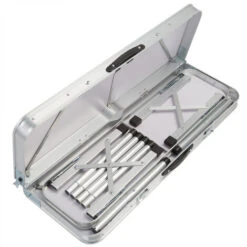 Ensemble Table De Camping Bancs Camping Valise De Transport Table Camping Pliante Banc Blanc -Promos Garde Plante Boutique 19766212 5