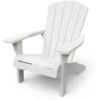 Chaise Adirondack Troy Blanc Keter -Promos Garde Plante Boutique 20996772 1