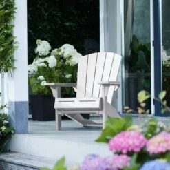Chaise Adirondack Troy Blanc Keter -Promos Garde Plante Boutique 20996772 4
