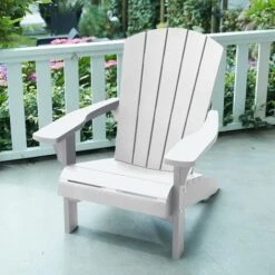 Chaise Adirondack Troy Blanc Keter -Promos Garde Plante Boutique 20996772 5