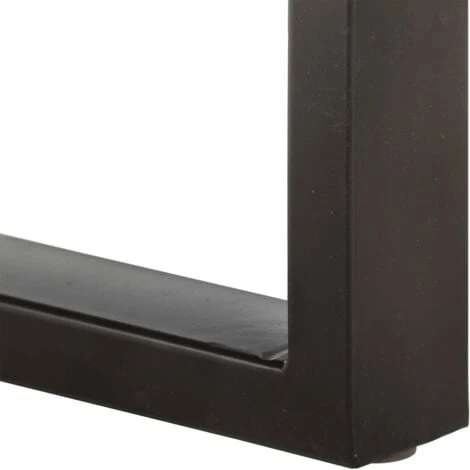 Banc 110 Cm Bois De Récupération Solide Et Acier VidaXL 7 Banc 110 Cm Bois De Récupération Solide Et Acier VidaXL – Image 5