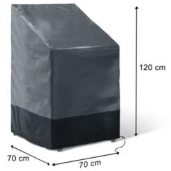 Housse De Protection Pour 4 à 6 Chaises Empilables 70 X 70 X 120 CM 11 Housse De Protection Pour 4 à 6 Chaises Empilables 70 X 70 X 120 CM -Promos Garde Plante Boutique 23758341 5