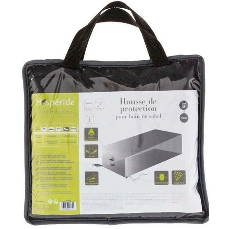 Housse Pour Transat Simple Petit Modèle Hespéride - Gris 5 Housse Pour Transat Simple Petit Modèle Hespéride - Gris – Image 3