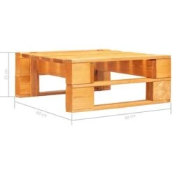 Hommoo Repose-pied Palette De Jardin Bois FSC Marron Miel HDV29881 11 Hommoo Repose-pied Palette De Jardin Bois FSC Marron Miel HDV29881 -Promos Garde Plante Boutique 25142531 5