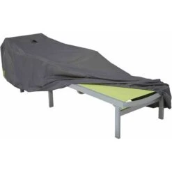Housse De Transat Et Bain De Soleil Polyester Gris -Promos Garde Plante Boutique 2524822 4