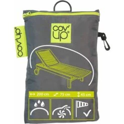 Housse De Transat Et Bain De Soleil Polyester Gris -Promos Garde Plante Boutique 2524822 5