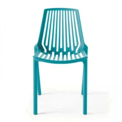 Chaise De Jardin Ajourée En Plastique Bleu 10 Chaise De Jardin Ajourée En Plastique Bleu -Promos Garde Plante Boutique 2524984 4