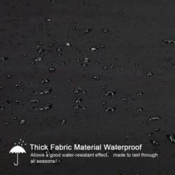 LITZEE Housse De Salon, Table Rectangulaire Oxford Pour Meubles De Jardin UV Protection (213 X 132 X 74 Cm) -Promos Garde Plante Boutique 27567673 3