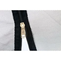 Instent® Moustiquaire Pour Tonnelle 3 X 3m Coloris Noir, 2 Fermetures à Glissières Et Sangles Scratch Pour Fixation Des Panneaux Latéraux -Promos Garde Plante Boutique 28603851 4