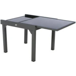 Table Piazza Extensible 8 Personnes Anthracite/graphite - Avec Rallonge -Promos Garde Plante Boutique 28719287 3