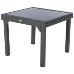 Table Piazza Extensible 8 Personnes Anthracite/graphite - Avec Rallonge -Promos Garde Plante Boutique 28719287 5