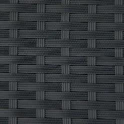 OUTSUNNY Banc De Jardin 2 Places Style Cosy Chic Résine Tressée 4 Fils Imitation Rotin Noir -Promos Garde Plante Boutique 30108464 5