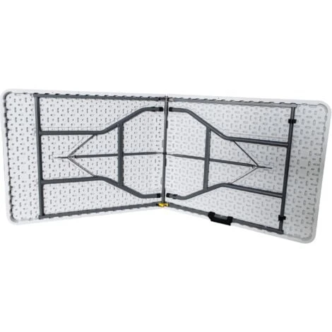 Table Pliante Rectangulaire 180x74x74cm Werkapro 4 Table Pliante Rectangulaire 180x74x74cm Werkapro – Image 2