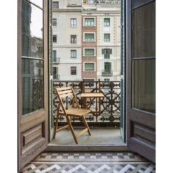 Kave Home - Table De Balcon Rabattable Amarilis En Bois Massif D'acacia 40 X 42 Cm FSC 100% 8 Kave Home - Table De Balcon Rabattable Amarilis En Bois Massif D'acacia 40 X 42 Cm FSC 100% -Promos Garde Plante Boutique 30319434 3