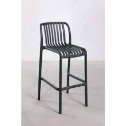 Tabouret Haut De Jardin Wendell SKLUM Gris Graphite ↑77 Cm -Promos Garde Plante Boutique 30338340 3