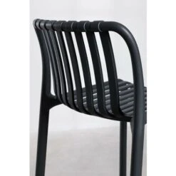 Tabouret Haut De Jardin Wendell SKLUM Gris Graphite ↑77 Cm -Promos Garde Plante Boutique 30338340 5