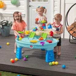 Step2 Ball Buddies Table D'eau Avec Balles Table De Jeu Enfant A Eau Avec 23 Accessoires Table D'activité / Jouet Pour Le Jardin -Promos Garde Plante Boutique 30353738 4