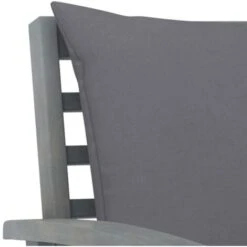 Chaises De Jardin 2 Pcs Avec Coussins Gris Foncé Bois D'acacia VidaXL -Promos Garde Plante Boutique 30512872 5