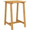 Table De Bar De Jardin 70x70x104 Cm Bois D'acacia Massif VidaXL