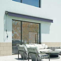 Store Banne Manuel 3x2m TAMPA Gris Aluminium 295 X 200 X 14,2 Cm 10 Store Banne Manuel 3x2m TAMPA Gris Aluminium 295 X 200 X 14,2 Cm -Promos Garde Plante Boutique 30543518 4