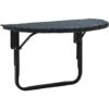Table De Balcon 60x60x32 Cm Noir Résine Tressée VidaXL -Promos Garde Plante Boutique 3091175 1
