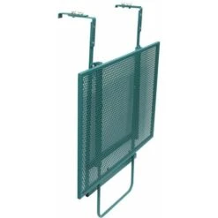 ALINDA - Table De Balcon Pliable Verte Rectangulaire -Promos Garde Plante Boutique 31463713 3